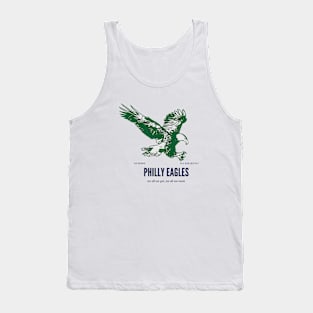 Philly Eagles (White font) - Philadelphia Eagles Tank Top